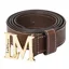 LeMieux Monogram Belt - Brown